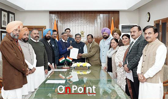 ਡਾ. ਅੰਬੇਡਕਰ ਦੇ ਬੁੱਤ ਦੀ ਬੇਅਦਬੀ ਦੀ ਜਾਂਚ ਕਿਸੇ ਨਿਰਪੱਖ ਏਜੰਸੀ ਤੋਂ ਕਰਵਾਈ ਜਾਵੇ, ਭਾਜਪਾ ਨੇ ਰਾਜਪਾਲ ਤੋਂ ਕੀਤੀ ਮੰਗ