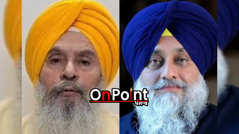 ਸੁਖਬੀਰ ਬਾਦਲ ਤੇ ਅਕਾਲੀ ਦਲ ਸਬੰਧੀ ਭਾਈ ਮਨਜੀਤ ਸਿੰਘ ਦਾ ਵੱਡਾ ਬਿਆਨ