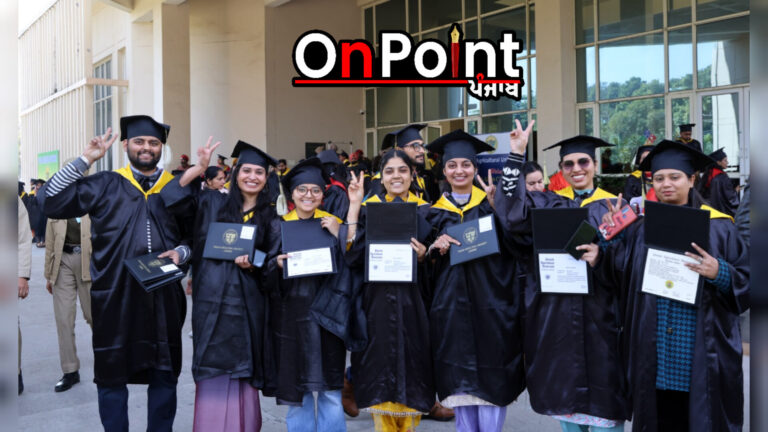 ਪੀਏਯੂ ਦੀ ਸਲਾਨਾ ਕਨਵੋਕੇਸ਼ਨ ਵਿਚ ਨੌਜਵਾਨ ਖੇਤੀ ਵਿਗਿਆਨੀਆਂ ਨੂੰ ਡਿਗਰੀਆਂ ਤੇ ਇਨਾਮ ਦਿੱਤੇ ਗਏ