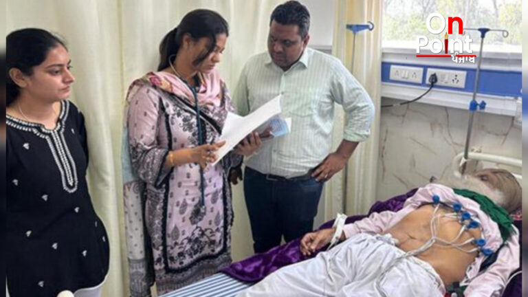 ਖੰਨਾ ਦੇ ਨਿੱਜੀ ਹਸਪਤਾਲ ਵਿੱਚ ਕਰਵਾਇਆ ਗਿਆ ਦਾਖਲ ਜਗਜੀਤ ਡੱਲੇਵਾਲ ਨੂੰ