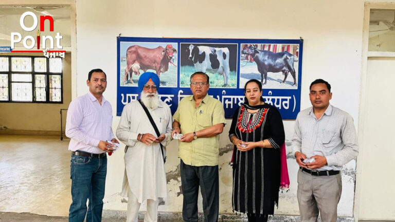 ਪਸ਼ੂ ਪਾਲਣ ਵਿਭਾਗ ਵੱਲੋਂ ਜ਼ਿਲ੍ਹੇ ’ਚ ਪਸ਼ੂਆਂ ਨੂੰ ਮਲੱਪ ਰਹਿਤ ਕਰਨ ਦੀ ਮੁਹਿੰਮ ਸ਼ੁਰੂ