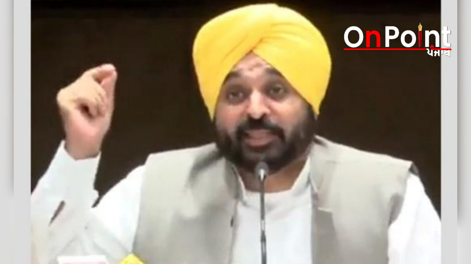 ਅਸੀਂ ਪੰਜਾਬ ਦੇ ਪਾਣੀਆਂ ‘ਤੇ ਭਾਜਪਾ ਨੂੰ ਆਪਣੇ ਨਾਪਾਕ ਇਰਾਦਿਆਂ ’ਚ ਸਫਲ ਨਹੀਂ ਹੋਣ ਦੇਵਾਂਗੇ: ਮੁੱਖ ਮੰਤਰੀ