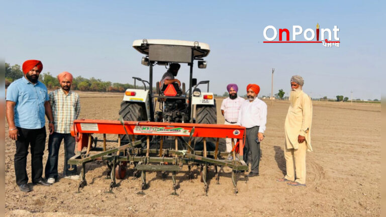 ਝੋਨੇ ਦੀ ਸਿੱਧੀ ਬਿਜਾਈ ਕਰਕੇ ਪਾਣੀ ਦੀ ਬੱਚਤ ਲਈ ਕਿਸਾਨਾਂ ਵਿੱਚ ਭਾਰੀ ਉਤਸ਼ਾਹ :- ਮੁੱਖ ਖੇਤੀਬਾੜੀ ਅਫ਼ਸਰ ਡਾ.ਗੁਰਦੀਪ ਸਿੰਘ
