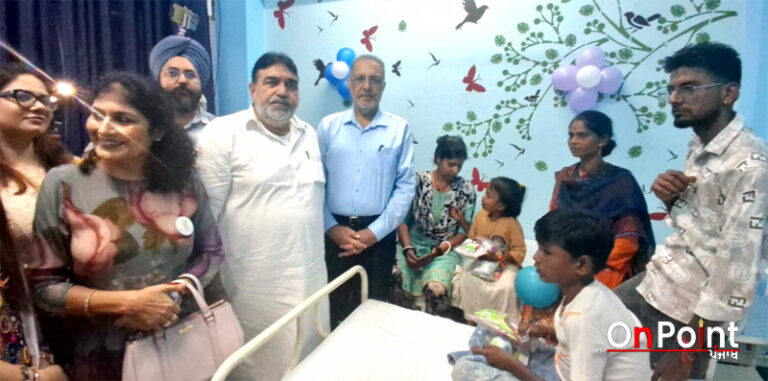 ਸਿਹਤ ਮੰਤਰੀ ਵੱਲੋਂ ਲੁਧਿਆਣਾ ਦੇ ਲਾਰਡ ਮਹਾਵੀਰ ਸਿਵਲ ਹਸਪਤਾਲ ‘ਚ ਆਧੁਨਿਕ ਥੈਲਸੀਮੀਆ ਵਾਰਡ ਦਾ ਉਦਘਾਟਨ