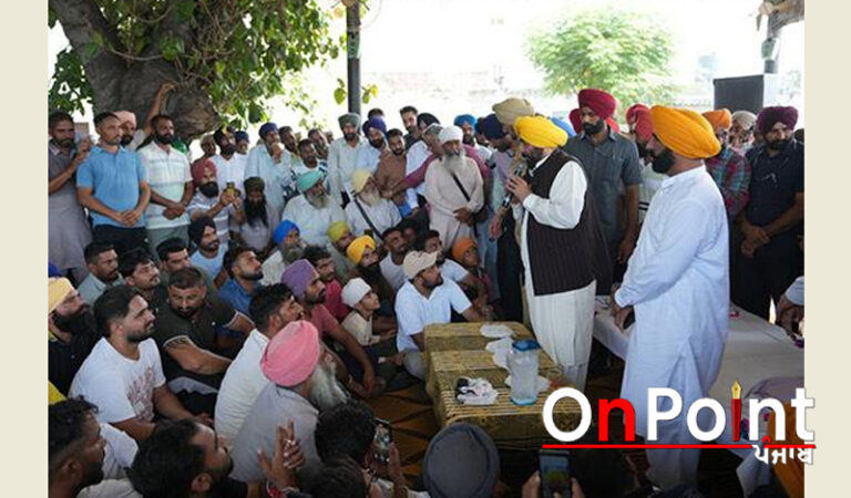 ਪੰਜਾਬ ਹਰ ਖੇਤਰ ਵਿੱਚ ਬੇਮਿਸਾਲ ਵਿਕਾਸ ਦੇਖ ਰਿਹੈ: ਭਗਵੰਤ ਮਾਨ