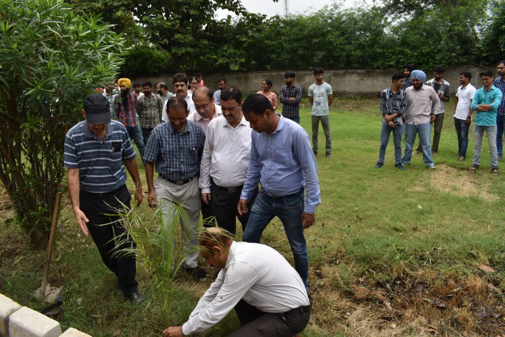 ਪੰਜਾਬ ਰਿਮੋਟ ਸੈਸਿੰਗ ਸੈਂਟਰ ‘ਚ ਵੱਡੇ ਪੱਧਰ ‘ਤੇ ਪੌਦੇ ਲਗਾਉਣ ਦੀ ਮੁਹਿੰਮ ਚਲਾਈ ਗਈ
