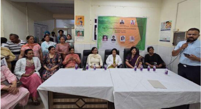 ਰਾਸ਼ਟਰੀ ਪੋਸ਼ਣ ਮਹੀਨੇ ਦੇ ਤਹਿਤ ਗਰਭਵਤੀ ਔਰਤਾਂ ਅਤੇ ਬੱਚਿਆਂ ਲਈ ਵਿਸ਼ੇਸ਼ ਸਕ੍ਰੀਨਿੰਗ ਕੈਂਪ