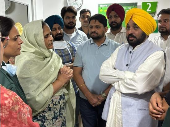 ਰਾਜਵੀਰ ਜਵੰਦਾ ਦੀ ਸਿਹਤ ਬਾਰੇ ਦੱਸੀ ਤਾਜ਼ਾ ਹਾਲਤ ਭਗਵੰਤ ਮਾਨ ਨੇ