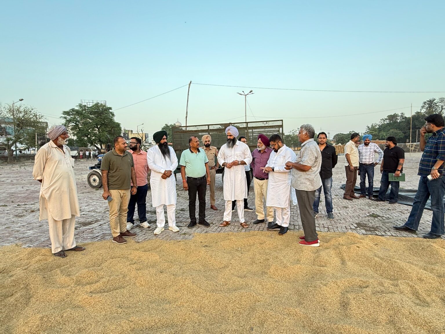 ਪਨਗਰੇਨ ਦੇ ਚੇਅਰਮੈਨ ਡਾ. ਤੇਜਪਾਲ ਸਿੰਘ ਗਿੱਲ ਵੱਲੋਂ ਦਾਣਾ ਮੰਡੀ ਜਗਰਾਉਂ ਦਾ ਦੌਰਾ