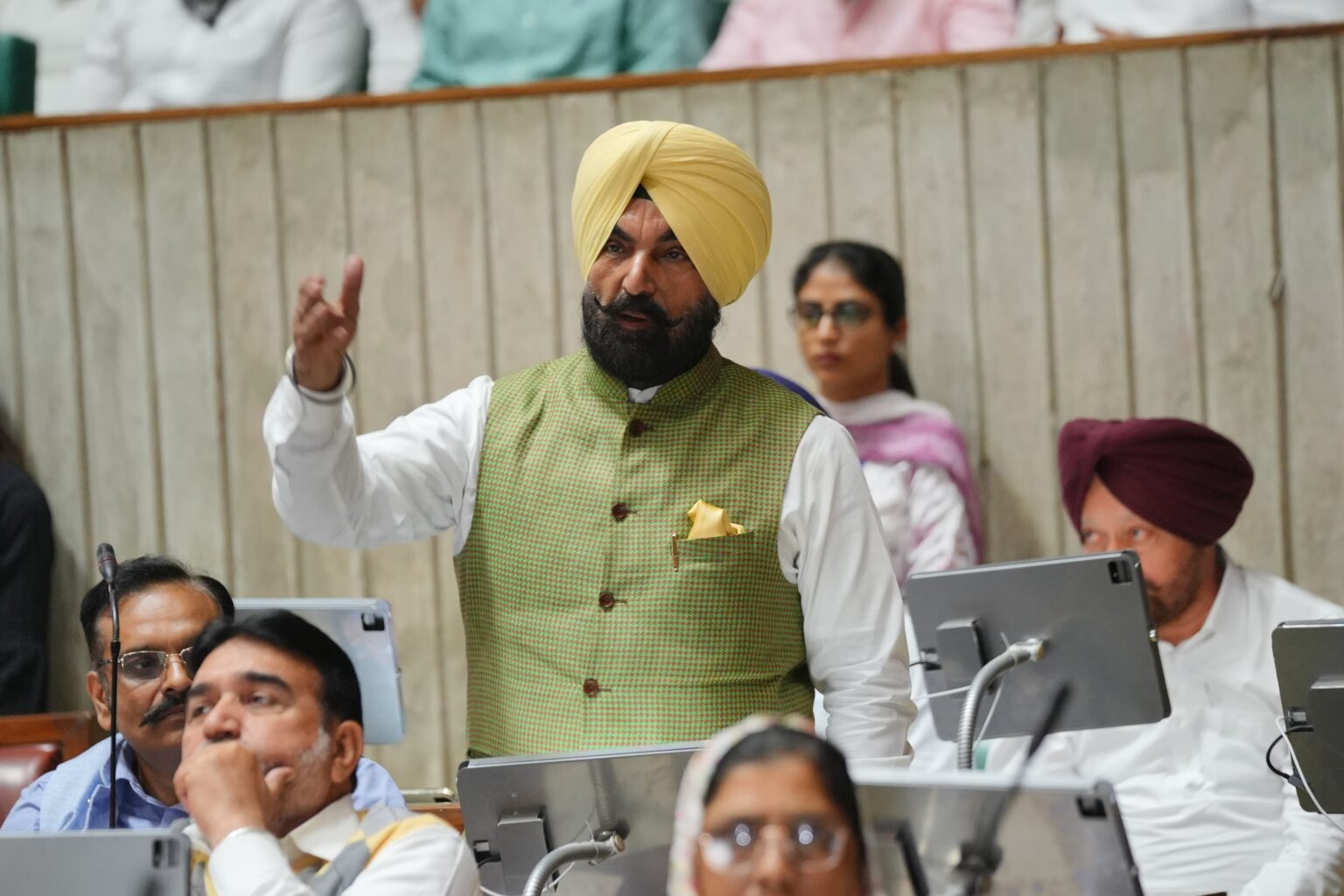ਵਿਧਾਨ ਸਭਾ ‘ਚ ਵਿਧਾਇਕ ਸਿੱਧੂ ਨੇ ਕੀਤੀ ਵਕੀਲਾਂ ਦੀ ਵਕਾਲਤ, ਪੇਸ਼ ਕੀਤਾ ਵਕੀਲ ਸੁਰੱਖਿਆ ਬਿੱਲ