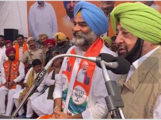 ਸੰਨੀ ਬਰਾੜ ਭਾਜਪਾ ‘ਚ ਸ਼ਾਮਲ, ਕੈਪਟਨ ਨੇ ਕਰਾਇਆ ਸ਼ਾਮਲ