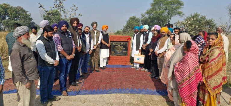 ਵਿਧਾਇਕ ਗਿਆਸਪੁਰਾ ਨੇ ਪਾਇਲ ਹਲਕੇ ਅੰਦਰ 12 ਨਵੇਂ ਖੇਡ ਮੈਦਾਨਾਂ ਦਾ ਨੀਂਹ ਪੱਥਰ ਰੱਖਿਆ, ਕੰਮ ਜਲਦੀ ਪੂਰਾ ਹੋਵੇਗਾ