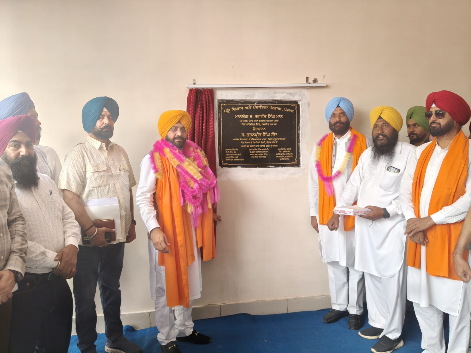 *ਕੈਬਨਿਟ ਮੰਤਰੀ ਸੌਂਦ ਵੱਲੋਂ ਖੰਨਾ ਹਲਕੇ ਦੇ ਤਿੰਨ ਪਿੰਡਾਂ ਵਿੱਚ 1.20 ਕਰੋੜ ਰੁਪਏ ਦੀ ਲਾਗਤ ਨਾਲ ਨਵੇਂ ਬਣੇ ਪੰਚਾਇਤ ਘਰਾਂ ਦਾ ਕੀਤਾ ਉਦਘਾਟਨ**