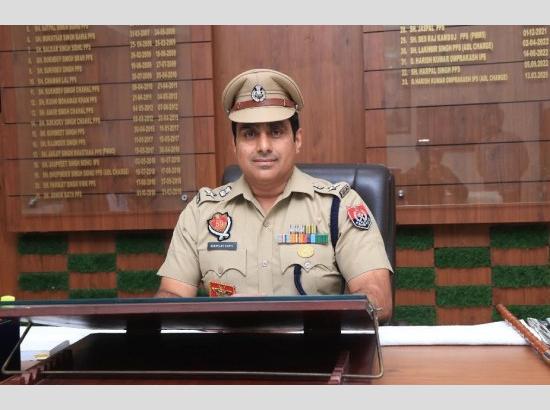 ਐੱਸ.ਐੱਸ.ਪੀ ਦਿਗਵਿਜੈ ਕਪਿਲ ਨੇ ਵਿਜੀਲੈਂਸ ਬਿਊਰੋ ਫਿਰੋਜ਼ਪੁਰ ਦਾ ਐਡੀਸ਼ਨਲ ਚਾਰਜ ਸੰਭਾਲਿਆ