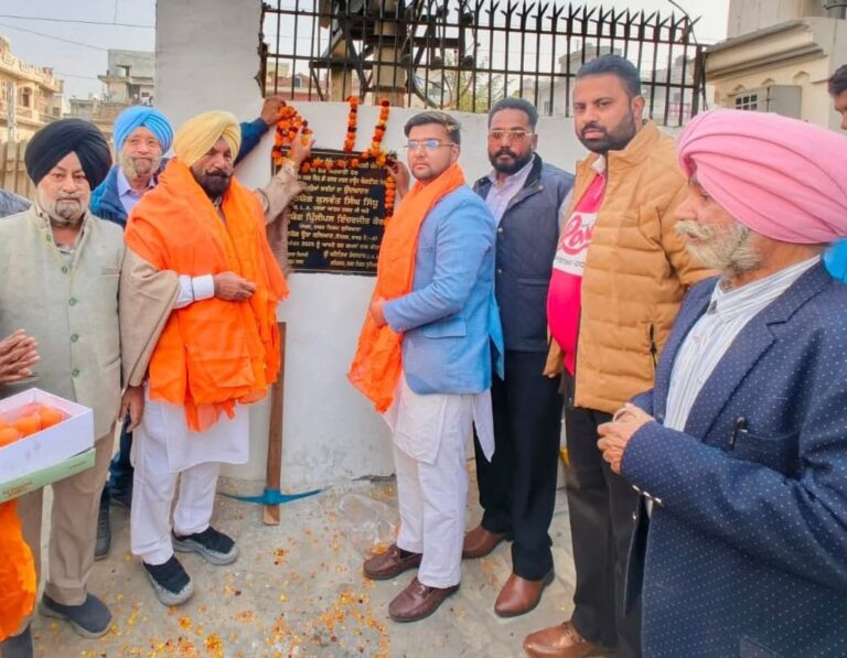 ਹਲਕੇ ਦੇ ਵਸਨੀਕਾਂ ਨਾਲ ਕੀਤਾ ਹਰ ਵਾਅਦਾ ਪੂਰਾ ਕੀਤਾ ਜਾਵੇਗਾ – ਵਿਧਾਇਕ ਕੁਲਵੰਤ ਸਿੰਘ ਸਿੱਧੂ