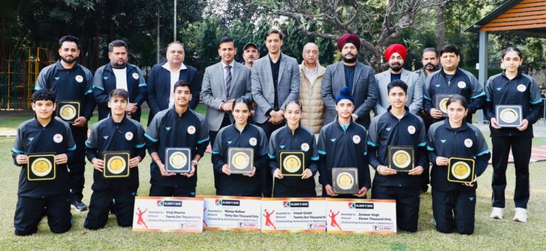 *ਖਿਡਾਰੀਆਂ ਦੀ ਮਿਹਨਤ ਨੇ ਜਲੰਧਰ ਦਾ ਨਾਮ ਰੌਸ਼ਨ ਕੀਤਾ: ਡਾ. ਹਿਮਾਂਸ਼ੁ ਅਗਰਵਾਲ
