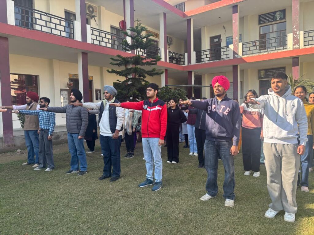 ਜੀ.ਐੱਚ.ਜੀ. ਕਾਲਜ ਸਿੱਧਵਾਂ ਖੁਰਦ ‘ਚ ਨਸ਼ਿਆਂ ਵਿਰੁੱਧ ਜਾਗਰੂਕਤਾ ਲਈ ਸਹੁੰ ਚੁੱਕ ਸਮਾਗਮ ਆਯੋਜਿਤ