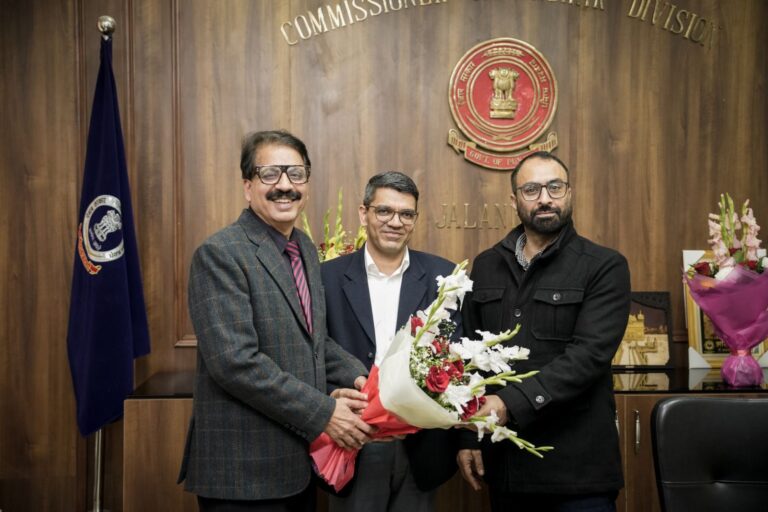 ਰਾਮਵੀਰ ਸਿੰਘ ਨੇ ਜਲੰਧਰ ਦੇ ਨਵੇਂ ਡਿਵੀਜ਼ਨਲ ਕਮਿਸ਼ਨਰ ਵਜੋਂ ਅਹੁਦਾ ਸੰਭਾਲਿਆ