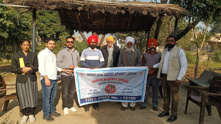 ਜ਼ਿਲ੍ਹਾ ਕਾਨੂੰਨੀ ਸੇਵਾਵਾਂ ਅਥਾਰਟੀ ਵੱਲੋਂ ”ਯੂਥ ਅਗੇਂਸਟ ਡਰੱਗਜ” ਮੁਹਿੰਮ ਤਹਿਤ ਜਾਗਰੂਕਤਾ ਅਭਿਆਨ ਚਲਾਇਆ