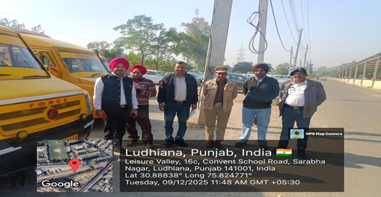 ਸੇਫ ਸਕੂਲ ਵਾਹਨ ਪਾਲਿਸੀ ਤਹਿਤ ਸਕੂਲ ਬੱਸਾਂ ਦੀ ਚੈਕਿੰਗ