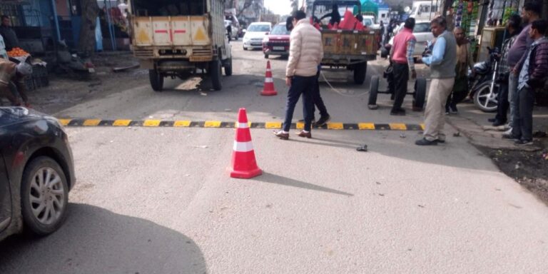 ਡਿਪਟੀ ਕਮਿਸ਼ਨਰ ਦੇ ਨਿਰਦੇਸ਼ਾਂ ’ਤੇ ਐਨ.ਐਚ.ਏ.ਆਈ. ਨੇ ਬਲੈਕ ਸਪੋਟ ਨੂੰ ਕੀਤਾ ਦਰੁੱਸਤ