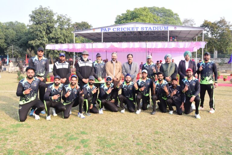 ਪੀ.ਏ.ਪੀ. ਦੀ ਕ੍ਰਿਕਟ ਟੀਮ ਨੇ ਜਿੱਤਿਆ ਪਹਿਲਾ ਇੰਟਰ ਰੇਂਜ ਪੰਜਾਬ ਪੁਲਿਸ ਕ੍ਰਿਕਟ ਟੂਰਨਾਮੈਂਟ