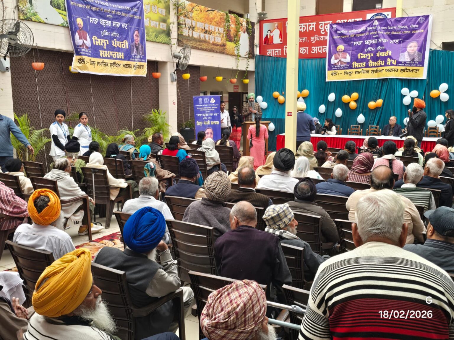 ਪਿੰਡ ਬੀਹਲਾ ‘ਚ ਸਿਹਤ ਸੇਵਾਵਾਂ ਤੇ ਜਾਗਰੂਕਤਾ ਕੈਂਪ ਦਾ ਬਜ਼ੁਰਗਾਂ ਨੇ ਲਿਆ ਭਰਪੂਰ ਲਾਹਾ