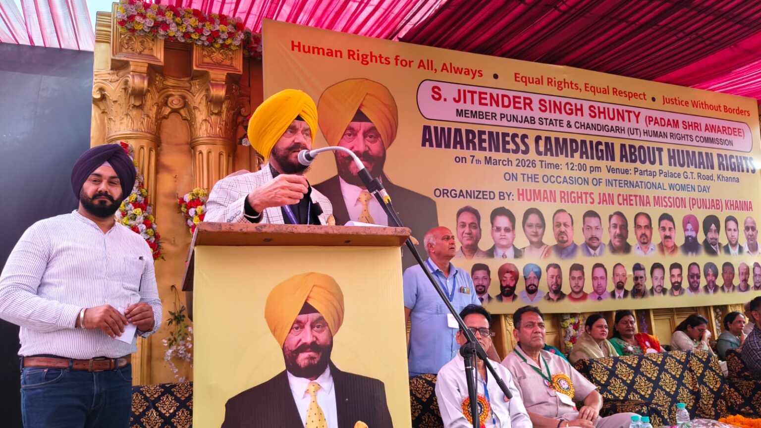 ਮਨੁੱਖੀ ਅਧਿਕਾਰਾਂ ਦੀ ਰੱਖਿਆ ਲਈ ਕਮਿਸ਼ਨ ਸਖ਼ਤ, ਖੰਨਾ ਵਿੱਚ ਲੱਗਾ ‘ਖੁੱਲ੍ਹੀ ਸੁਣਵਾਈ ਕੈਂਪ