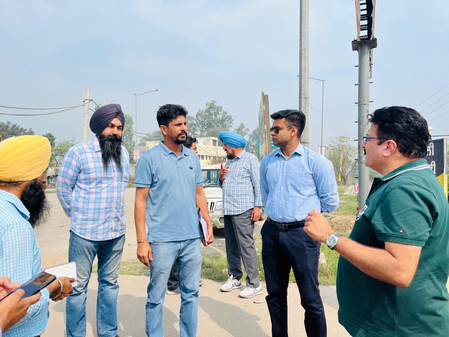 ਲੁਧਿਆਣਾ ਵਿੱਚ ਸੜਕੀ ਪ੍ਰੋਜੈਕਟਾਂ ਦਾ ਡੀ.ਸੀ. ਹਿਮਾਂਸ਼ੂ ਜੈਨ ਵੱਲੋਂ ਨਿਰੀਖਣ, ਬਲੈਕ ਸਪਾਟ ਹਟਾਉਣ ਦੇ ਹੁਕਮ