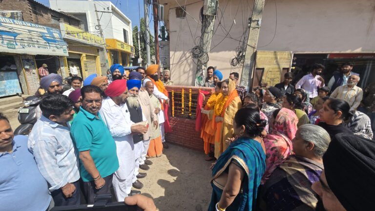 43 ਲੱਖ ਦੀ ਲਾਗਤ ਨਾਲ ਬਦਲੇਗੀ ਵਾਰਡ ਨੰਬਰ 35 ਦੀ ਨੁਹਾਰ – ਵਿਧਾਇਕ ਰਾਜਿੰਦਰਪਾਲ ਕੌਰ ਛੀਨਾ