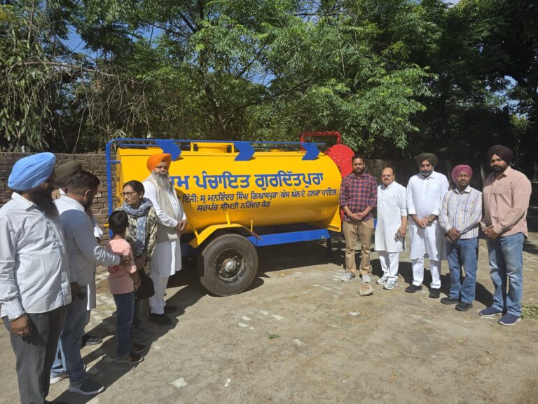 ਪੰਜਾਬ ਸਰਕਾਰ ਦੇ ਉਪਰਾਲੇ ਨਾਲ ਪਿੰਡਾਂ ਵਿੱਚ ਐਮਰਜੈਂਸੀ ਸਹੂਲਤਾਂ ਮਜ਼ਬੂਤ