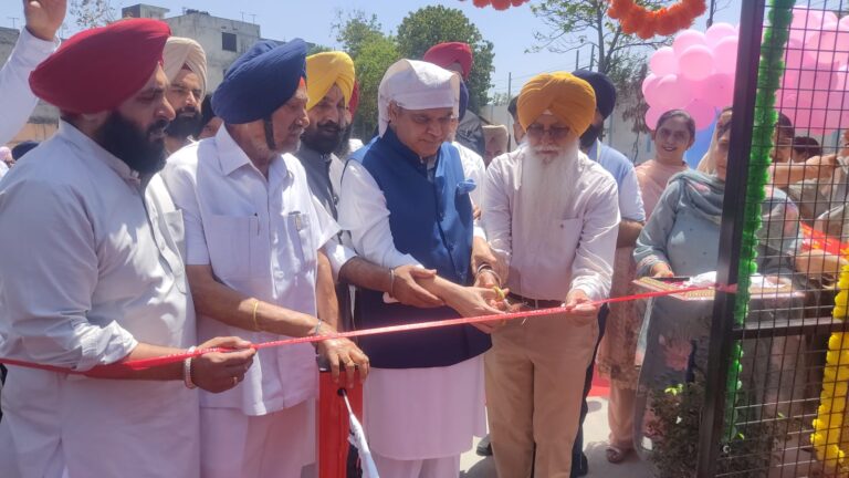ਕੈਬਨਿਟ ਮੰਤਰੀ ਸੰਜੀਵ ਅਰੋੜਾ ਨੇ ਸ੍ਰੀ ਗੁਰੂ ਹਰਕ੍ਰਿਸ਼ਨ ਪਬਲਿਕ ਸਕੂਲ ਵਿਖੇ ਖੇਡ ਮੈਦਾਨ ਦਾ ਕੀਤਾ ਉਦਘਾਟਨ