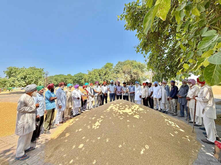 ਪਨਗਰੇਨ ਦੇ ਚੇਅਰਮੈਨ ਡਾ. ਤੇਜਪਾਲ ਸਿੰਘ ਗਿੱਲ ਵੱਲੋਂ ਚਚਰਾੜੀ ਤੇ ਹੰਸ ਕਲਾਂ ਦੀਆਂ ਅਨਾਜ ਮੰਡੀਆਂ ਦਾ ਦੌਰਾ