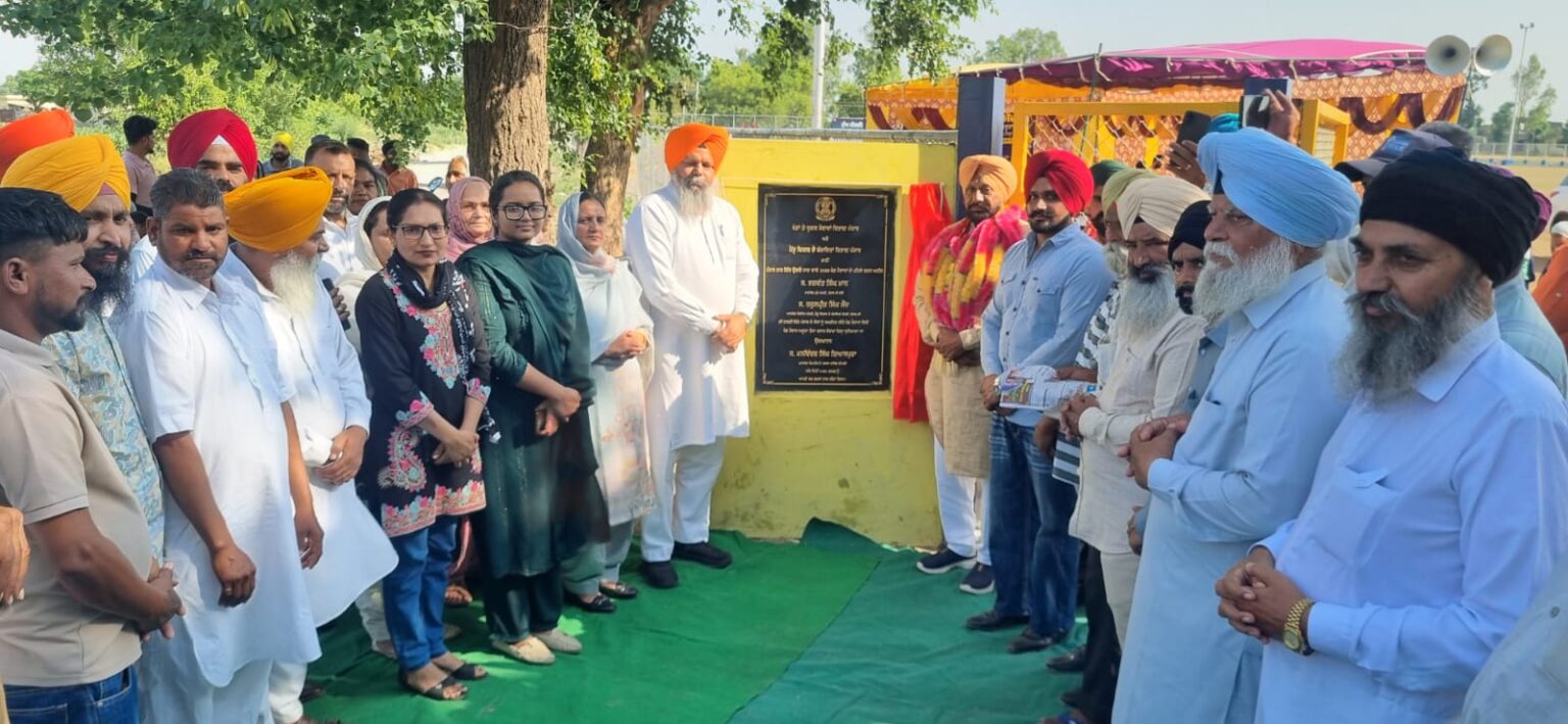ਪਾਇਲ ਹਲਕੇ ਦੇ ਪਿੰਡ ਅਲੂਣਾ ਤੋਲਾ ‘ਚ 42.59 ਲੱਖ ਦੀ ਲਾਗਤ ਨਾਲ ਬਣਿਆ ਆਧੁਨਿਕ ਖੇਡ ਮੈਦਾਨ, ਵਿਧਾਇਕ ਮਨਵਿੰਦਰ ਸਿੰਘ ਗਿਆਸਪੁਰਾ ਨੇ ਕੀਤਾ ਉਦਘਾਟਨ