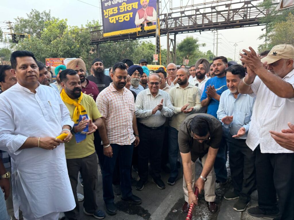ਵਿਧਾਇਕ ਬੱਗਾ ਵੱਲੋਂ ਹਲਕੇ ’ਚ ਸੁੰਦਰੀਕਰਨ ਕਾਰਜ਼ਾਂ ਦਾ ਉਦਘਾਟਨ
