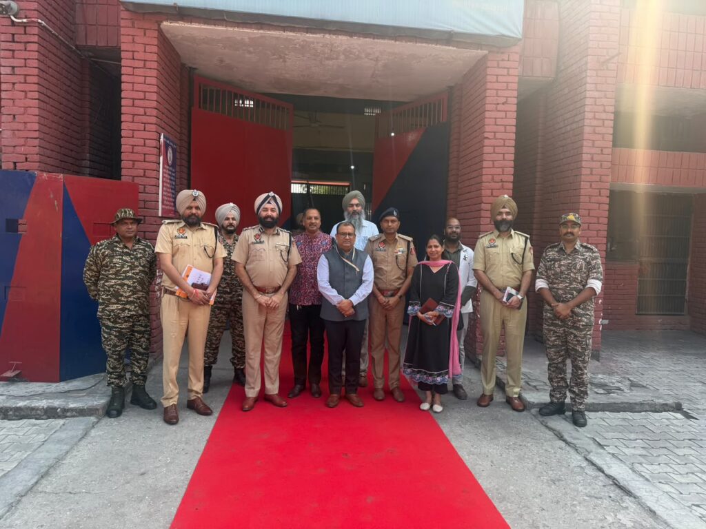 ਕੌਮੀ ਮਨੁੱਖੀ ਅਧਿਕਾਰ ਕਮਿਸ਼ਨ ਵੱਲੋਂ ਕੇਂਦਰੀ, ਬੋਰਸਟਲ ਤੇ ਜਨਾਨਾ ਜੇਲ੍ਹ ਦਾ ਦੌਰਾ